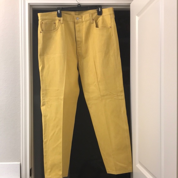 Levi's Jeans Levis 5 Yellow Jeans Poshmark